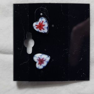 Vintage Heart Shaped Earrings‎